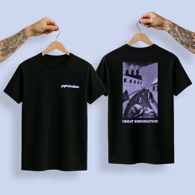 pogendroblem - Great Resignation - T-Shirt - black