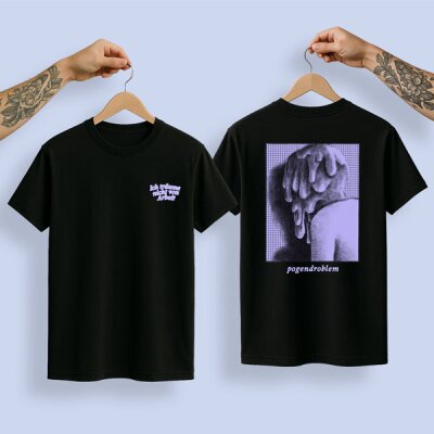 pogendroblem - Ich träume nicht von Arbeit - T-Shirt - black L