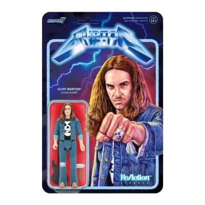 Super7 - Burton - Cliff Burton - ReAction Action Figure - 10 cm - Actionfigur