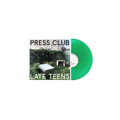 PRESS CLUB - LATE TEENS (TRANSPARENT GREEN) - LP