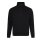 Just Hoods - JH046 - Sophomore 1/4 Zip Sweat - Deep Black
