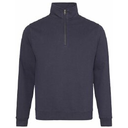 Just Hoods - JH046 - Sophomore 1/4 Zip Sweat - New French...