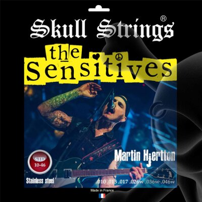 The Sensitives - Signature Skull Strings - Gitarrensaiten