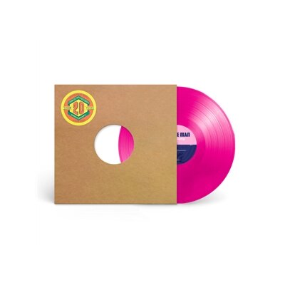 CHINESE MAN X CHILL BUMP - LUNE (TRANSPARENT DARK PINK VINYL) - 12"