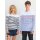 SOLS - 03099 - Men´s Long Sleeve Striped T-Shirt Matelot - french navy / white XL