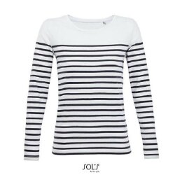 SOLS - 03099 - Women´s Long Sleeve Striped T-Shirt...