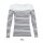 SOLS - 03099 - Women´s Long Sleeve Striped T-Shirt Matelot - white / navy