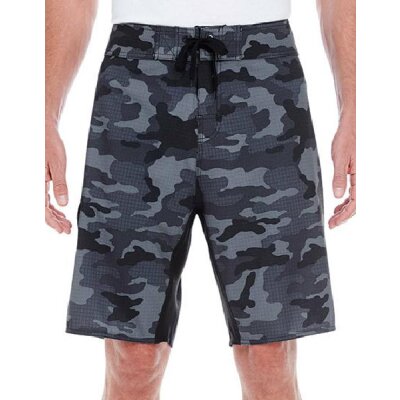 Burnside - Stretch Board Shorts (BU9371) - black camo