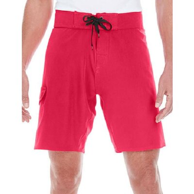 Burnside - Stretch Board Shorts (BU9371) - red