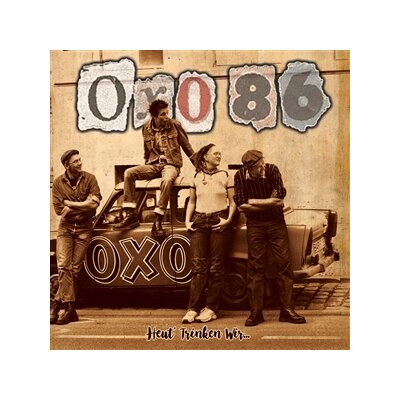 OXO 86 - HEUT TRINKEN WIR (ULTRACLEAR W/ ORANGE SPLATTER LP) - LP