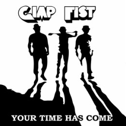 GIMP FIST - YOUR TIME HAS COME (CLEAR W RED/BLACK...