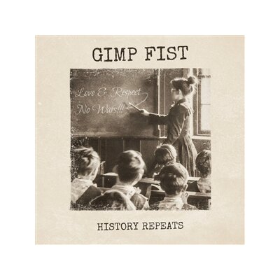 GIMP FIST/RIOT CITY RADIO - HISTORY REPEATS/WERE STILL SINGING (SPLIT 10") - EP