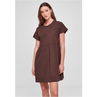 Urban Classics - TB5040 - Ladies Organic Empire Valance Tee Dress - brown