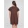 Urban Classics - TB5040 - Ladies Organic Empire Valance Tee Dress - brown