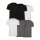 Urban Classics - TB2684C - Basic Tee 6-Pack - black/black/white/white/charcoal/charcoal L