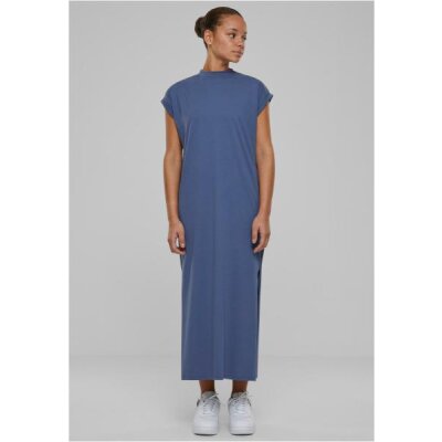 Urban Classics - TB6027 - Ladies Long Extended Shoulder Dress - vintageblue