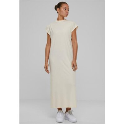 Urban Classics - TB6027 - Ladies Long Extended Shoulder Dress - whitesand