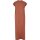 Urban Classics - TB6027 - Ladies Long Extended Shoulder Dress - terracotta
