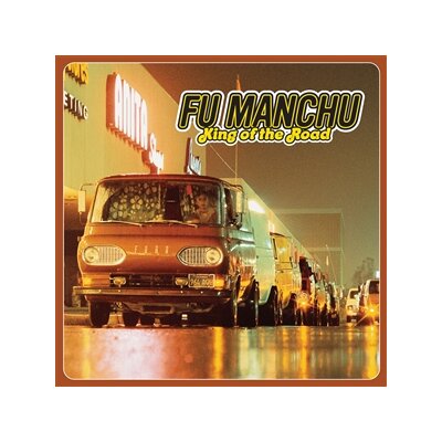 FU MANCHU - KING OF THE ROAD (YELLOW BLACK SPLATTER VINYL) - LP