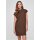 Urban Classics - TB1910 - Ladies Turtle Extended Shoulder Dress - brown