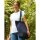 Neutral - Panama Tote Bag with Zip  (O90053) - navy