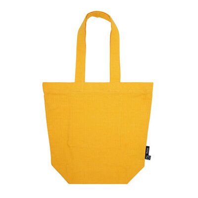 Neutral - Panama Tote Bag with Zip  (O90053) - okay orange