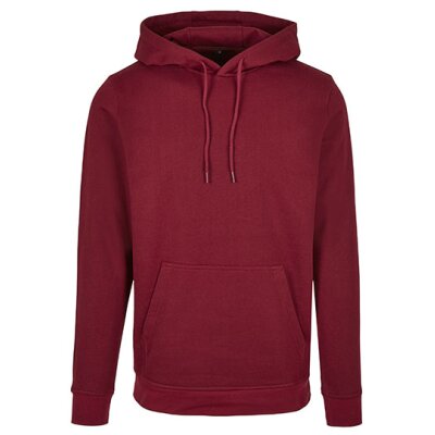 Build Your Brand - Basic Hoody (BYBB001) - burgundy