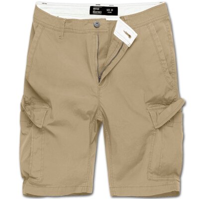 Vintage Industries - 1237 Ryker Shorts - beige 32