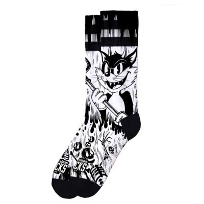 American Socks - Evil Cat - Signature - Mid High