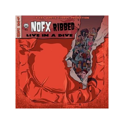 NOFX - RIBBED-LIVE IN A DIVE - LP