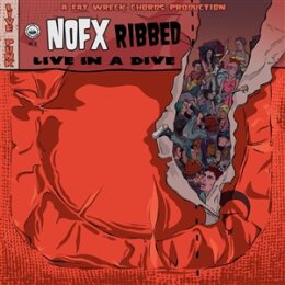 NOFX - RIBBED-LIVE IN A DIVE - LP