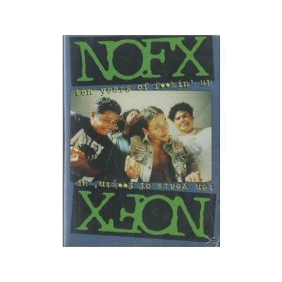 NOFX - TEN YEARS OF FUCKING UP - DVD
