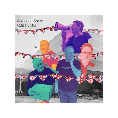 SWANSEA SOUND - OASIS V BLUR (PURPLE VINYL) - 7"