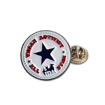 Vegan Activist All Star - Pin