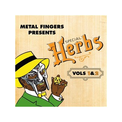 MF DOOM - METAL FINGERS PRESENTS: SPECIAL HERBS VOLS.1&2 (COLOR) - LP