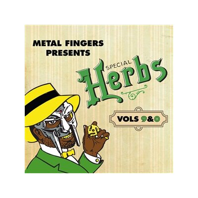 MF DOOM - METAL FINGERS PRESENTS: SPECIAL HERBS VOLS.9&0 (COLOR) - LP