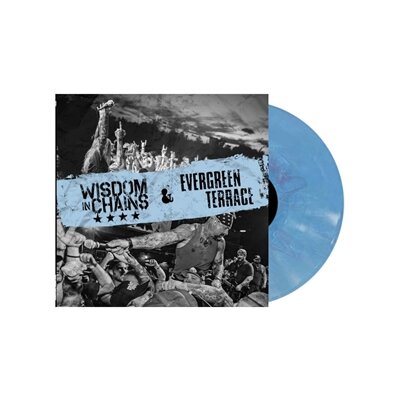 WISDOM IN CHAINS / EVERGREEN TERRACE - SPLIT - LP