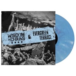 WISDOM IN CHAINS / EVERGREEN TERRACE - SPLIT - LP