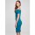 Urban Classics - TB1501 - Ladies Off Shoulder Rib Dress - watergreen