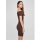 Urban Classics - TB1501 - Ladies Off Shoulder Rib Dress - brown