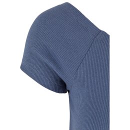 Urban Classics - TB1501 - Ladies Off Shoulder Rib Dress - vintageblue