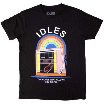 Idles - The House - Unisex Shirt - black - T-Shirt  L