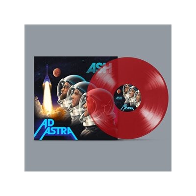 ASH - AD ASTRA (LTD TRANSPARENT MARTIAN RED LP/SPINE SLEEVE) - LP