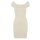 Urban Classics - TB1501 - Ladies Off Shoulder Rib Dress - whitesand