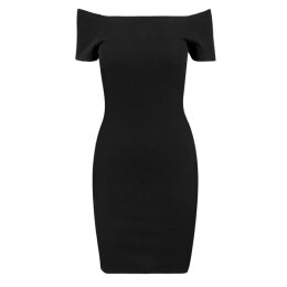 Urban Classics - TB1501 - Ladies Off Shoulder Rib Dress -...