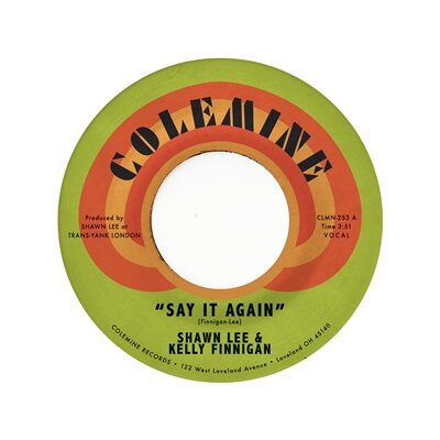 LEE, SHAWN & FINNIGAN, KELLY - SAY IT AGAIN / HARPSICHORD ROCK - 7"