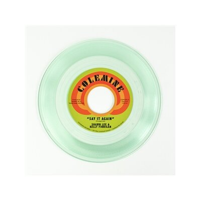 LEE, SHAWN & FINNIGAN, KELLY - SAY IT AGAIN / HARPSICHORD ROCK (COKE BOTTLE CLEAR) - 7"