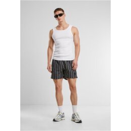 Urban Classics - TB3705 - Stripe Swim Shorts - black