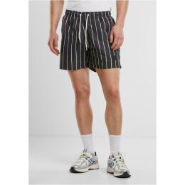 Urban Classics - TB3705 - Stripe Swim Shorts - black L
