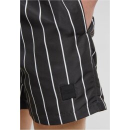 Urban Classics - TB3705 - Stripe Swim Shorts - black L